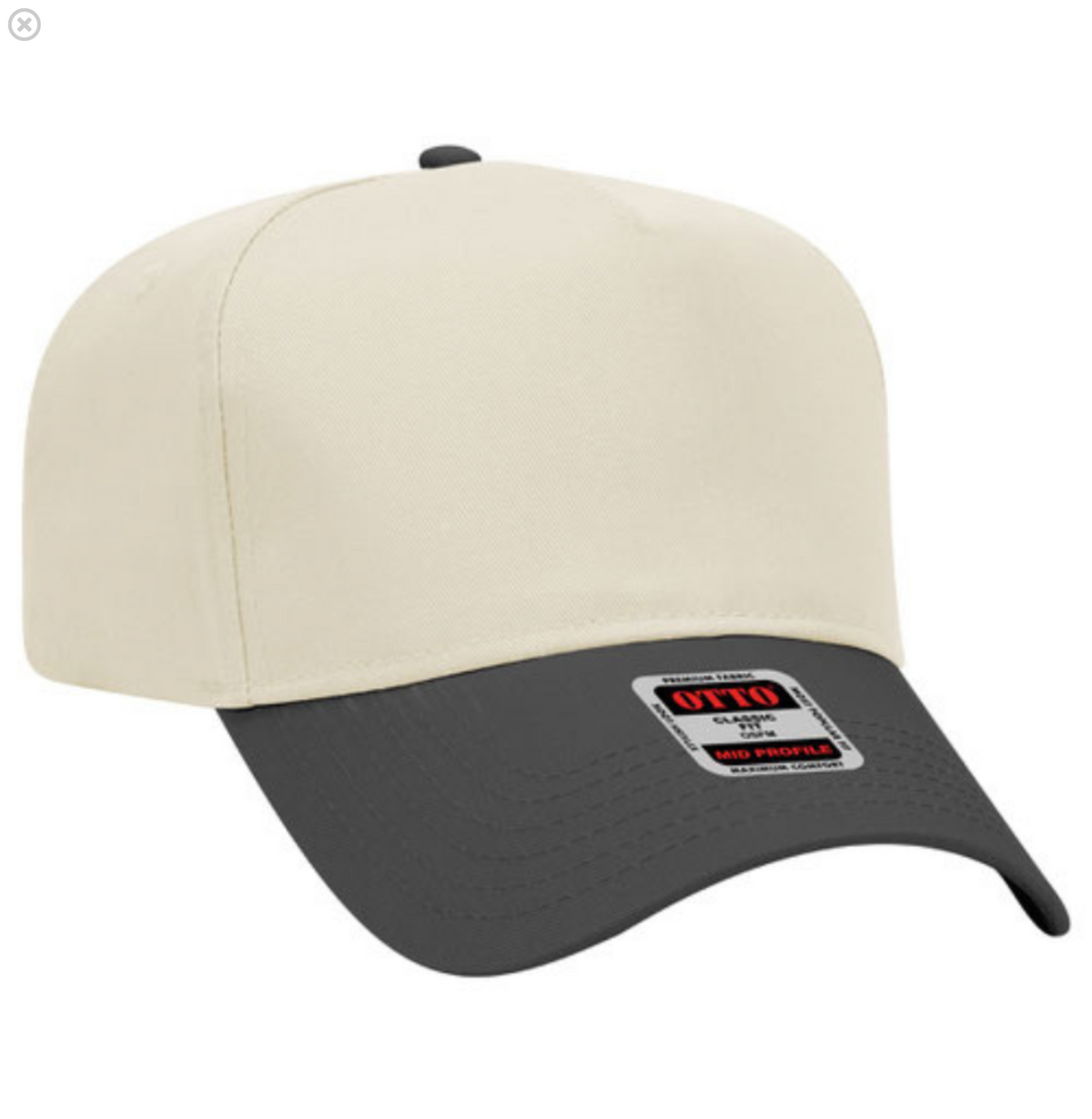 Otto Cap 31-069 5-Panel Mid Profile Baseball Cap