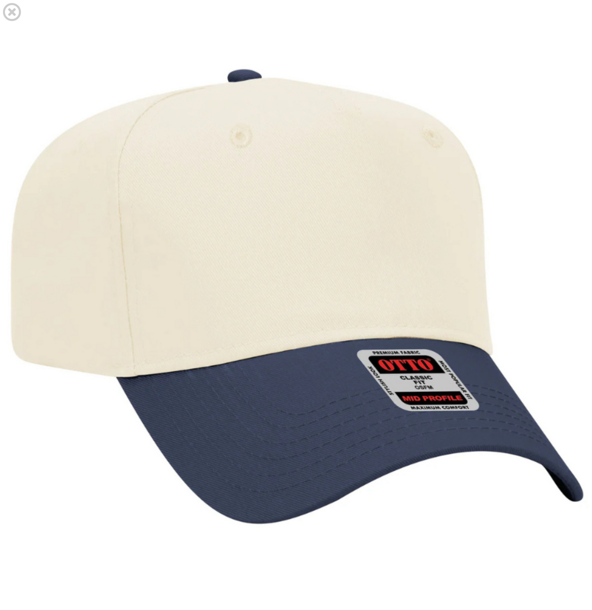 Otto Cap 31-069 5-Panel Mid Profile Baseball Cap