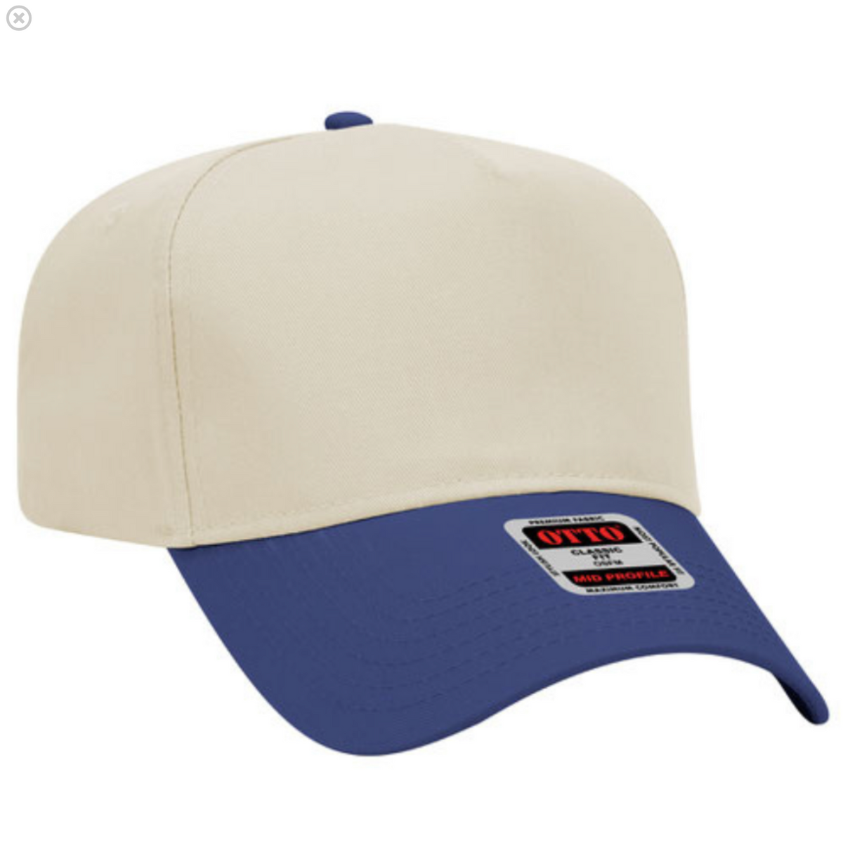 Otto Cap 31-069 5-Panel Mid Profile Baseball Cap