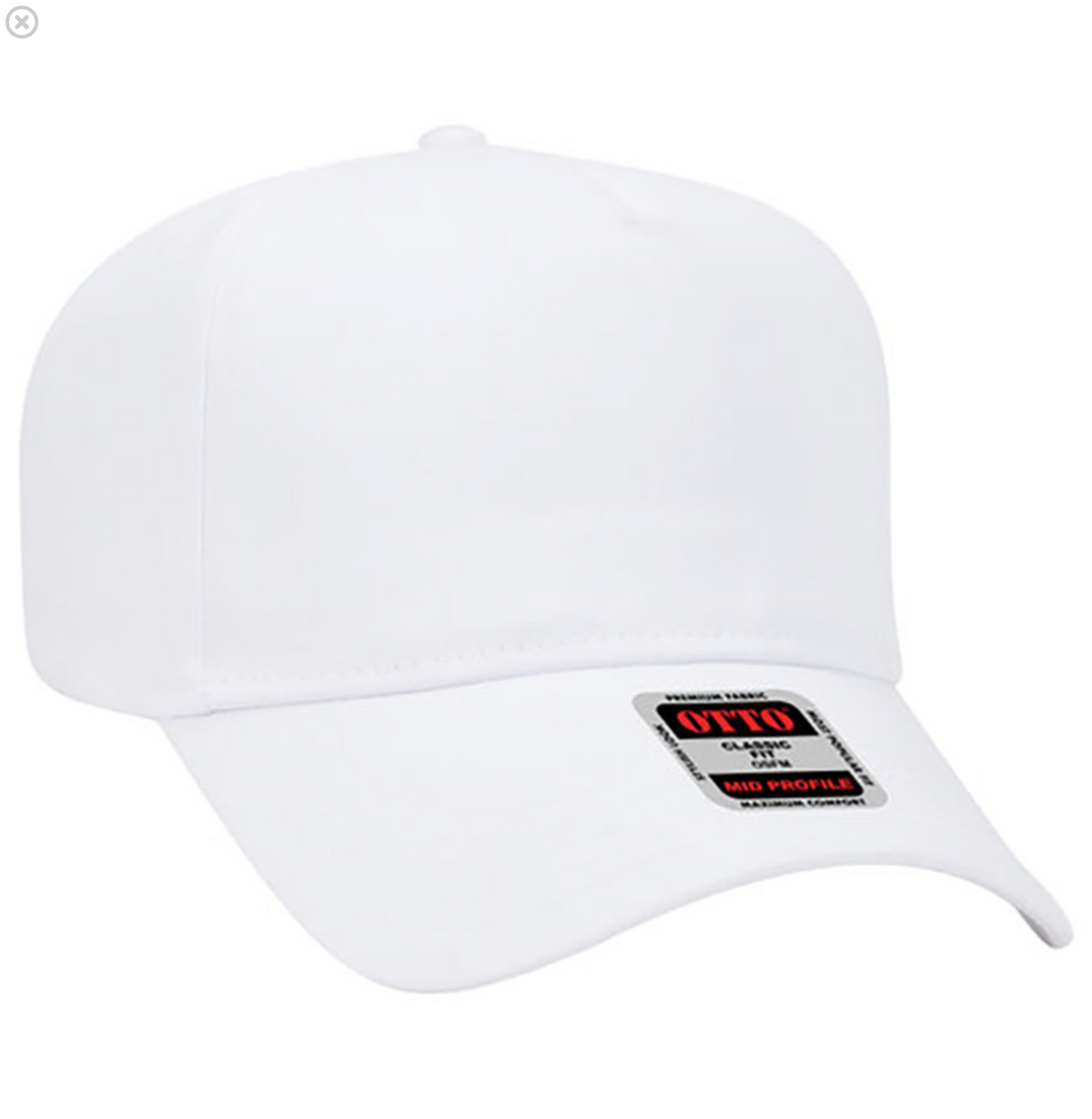 Otto Cap 31-069 5-Panel Mid Profile Baseball Cap