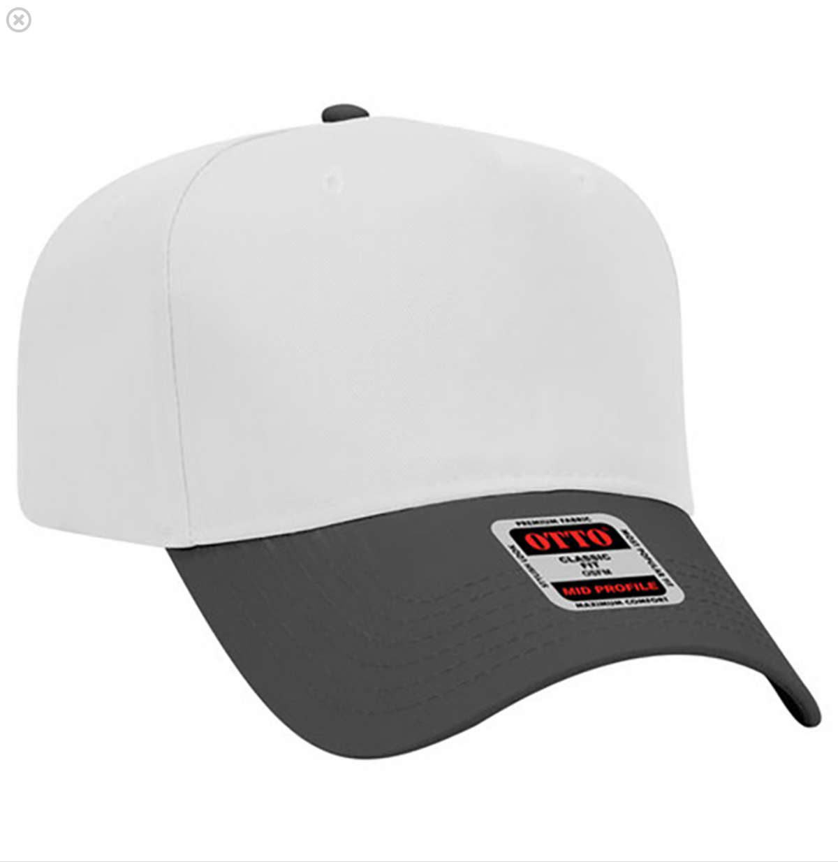 Otto Cap 31-069 5-Panel Mid Profile Baseball Cap