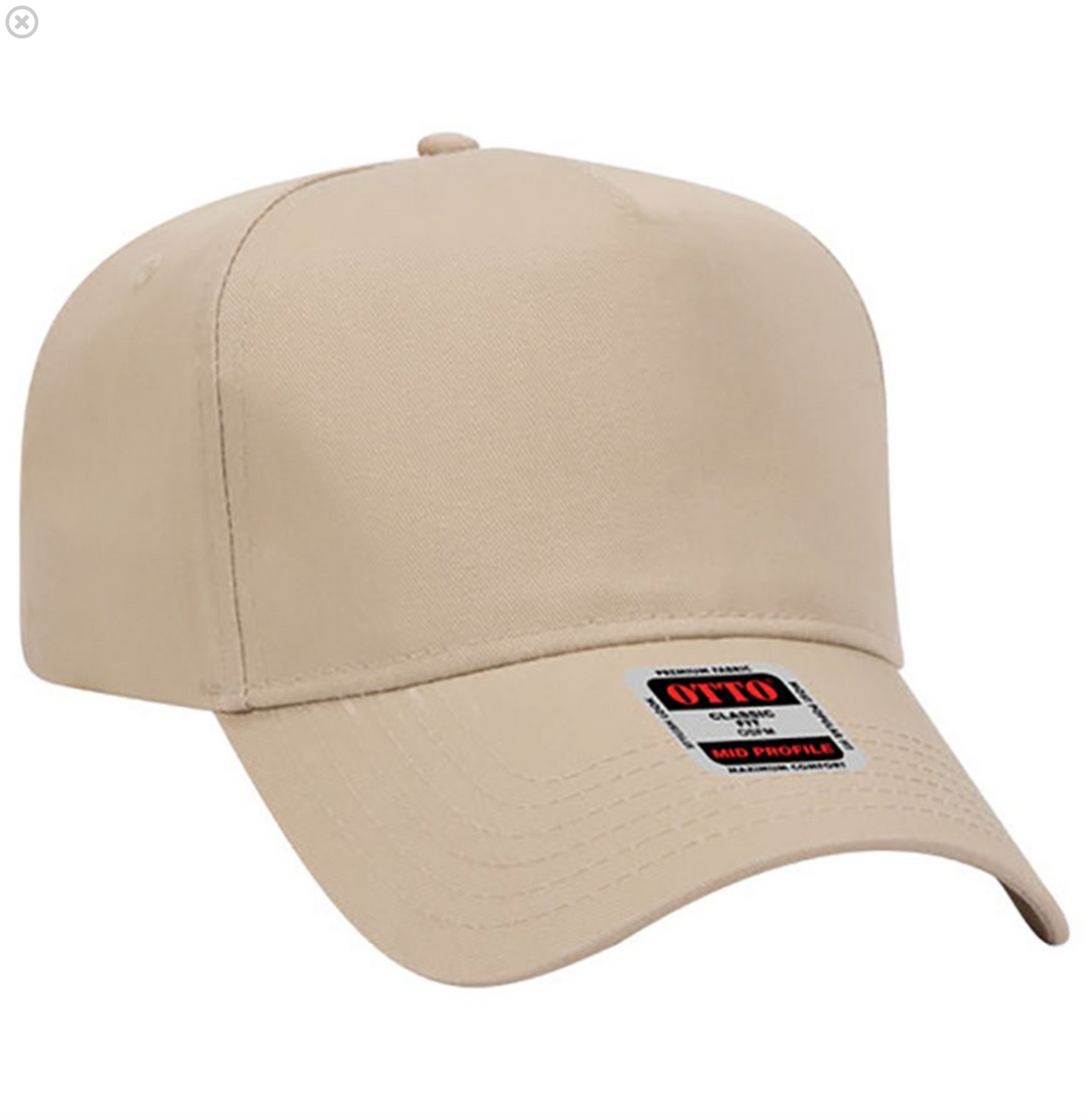 Otto Cap 31-069 5-Panel Mid Profile Baseball Cap