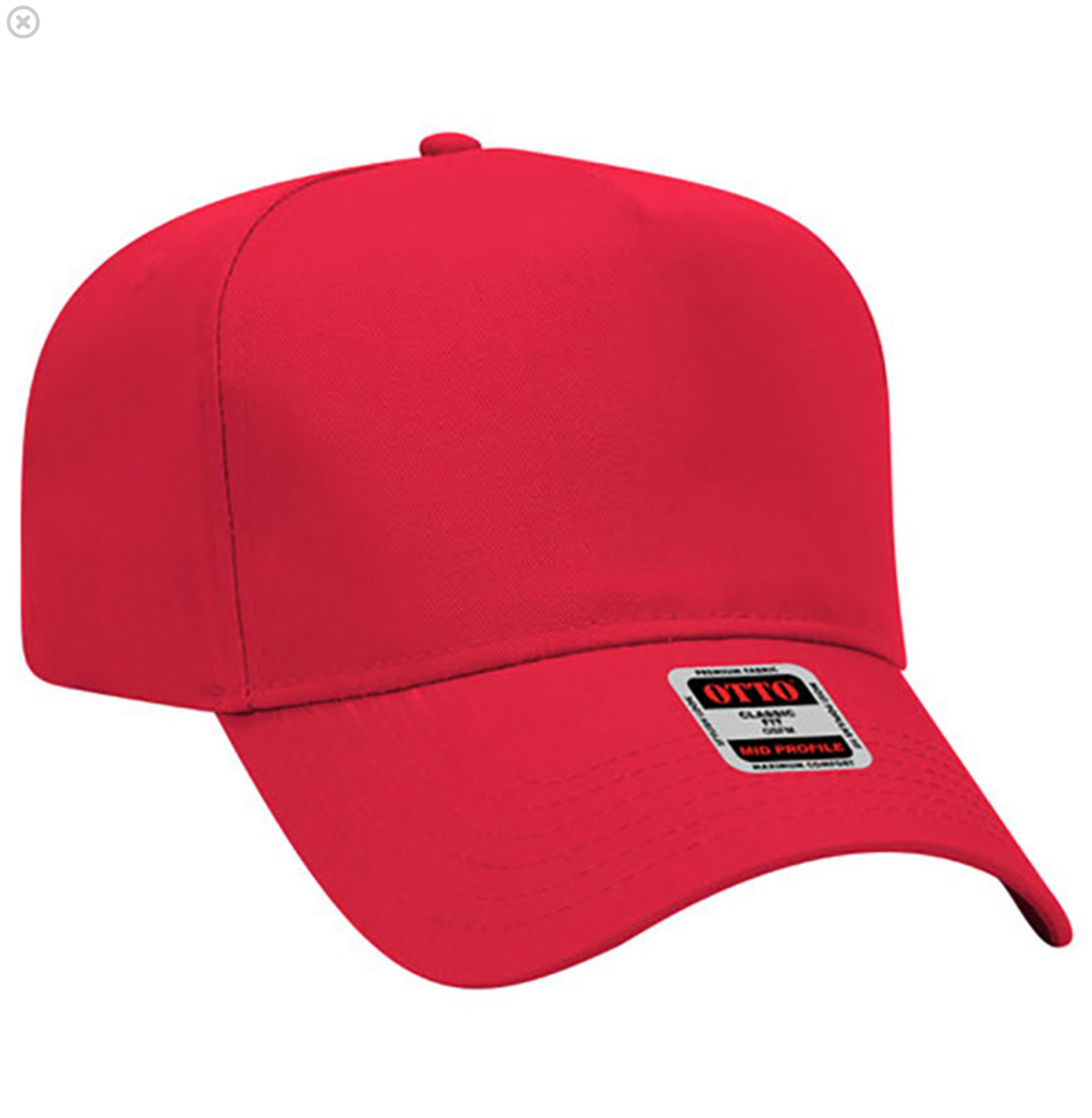 Otto Cap 31-069 5-Panel Mid Profile Baseball Cap