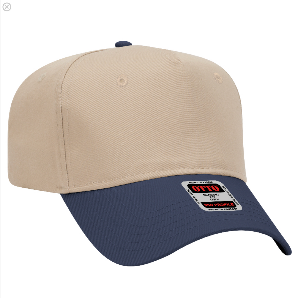 Otto Cap 31-069 5-Panel Mid Profile Baseball Cap