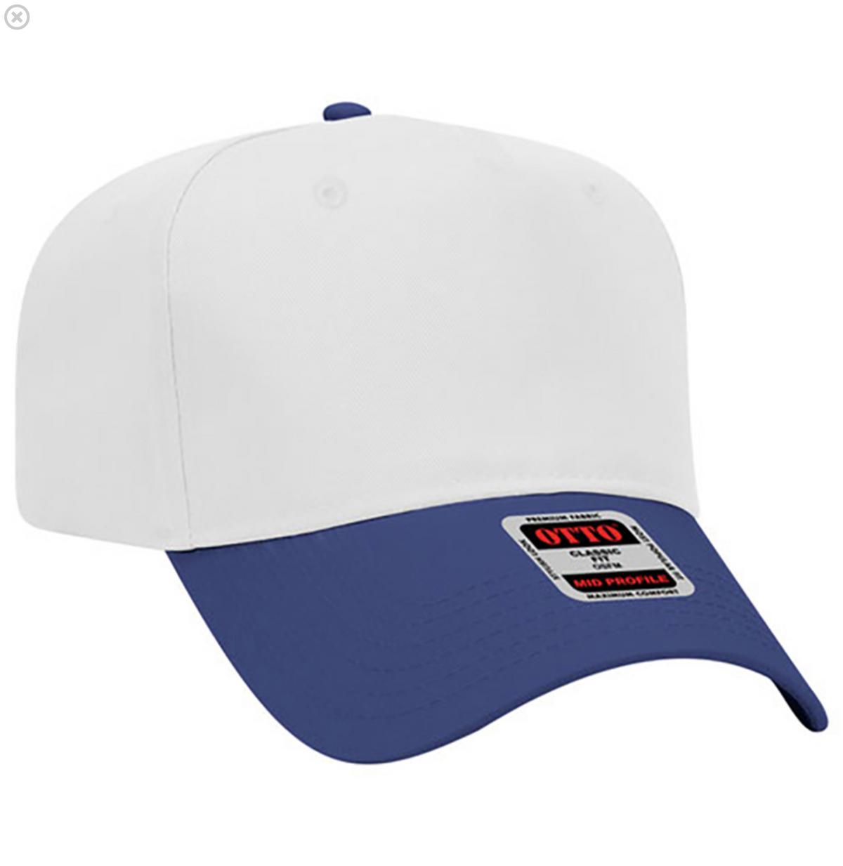 Otto Cap 31-069 5-Panel Mid Profile Baseball Cap