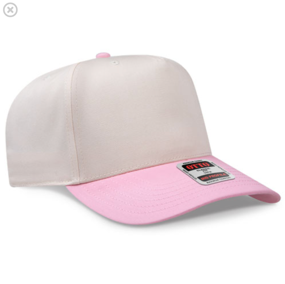 Otto Cap 31-069 5-Panel Mid Profile Baseball Cap
