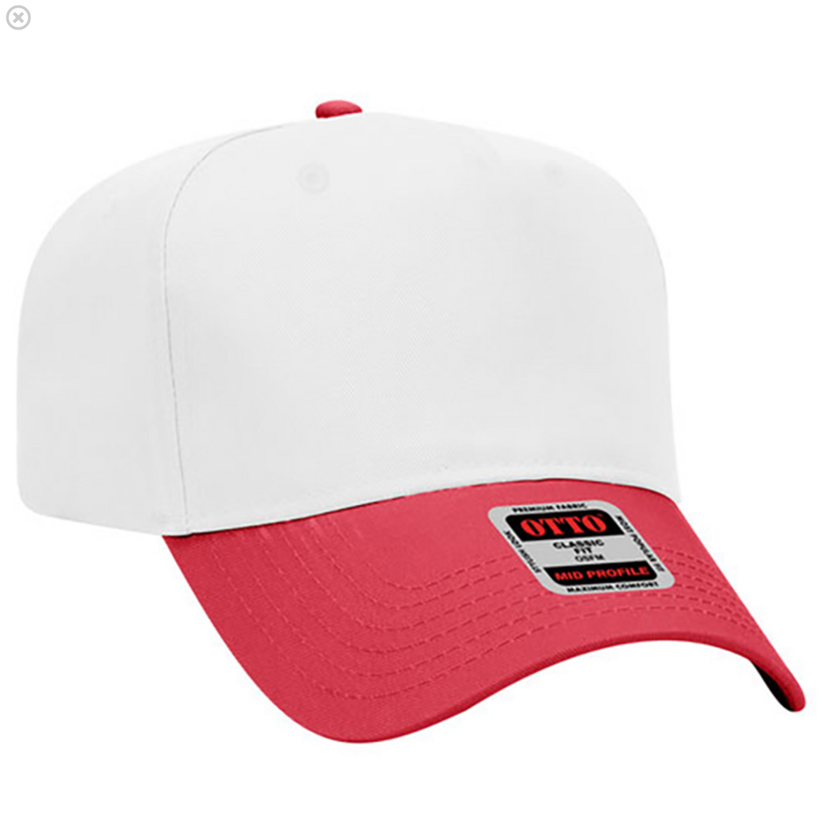 Otto Cap 31-069 5-Panel Mid Profile Baseball Cap