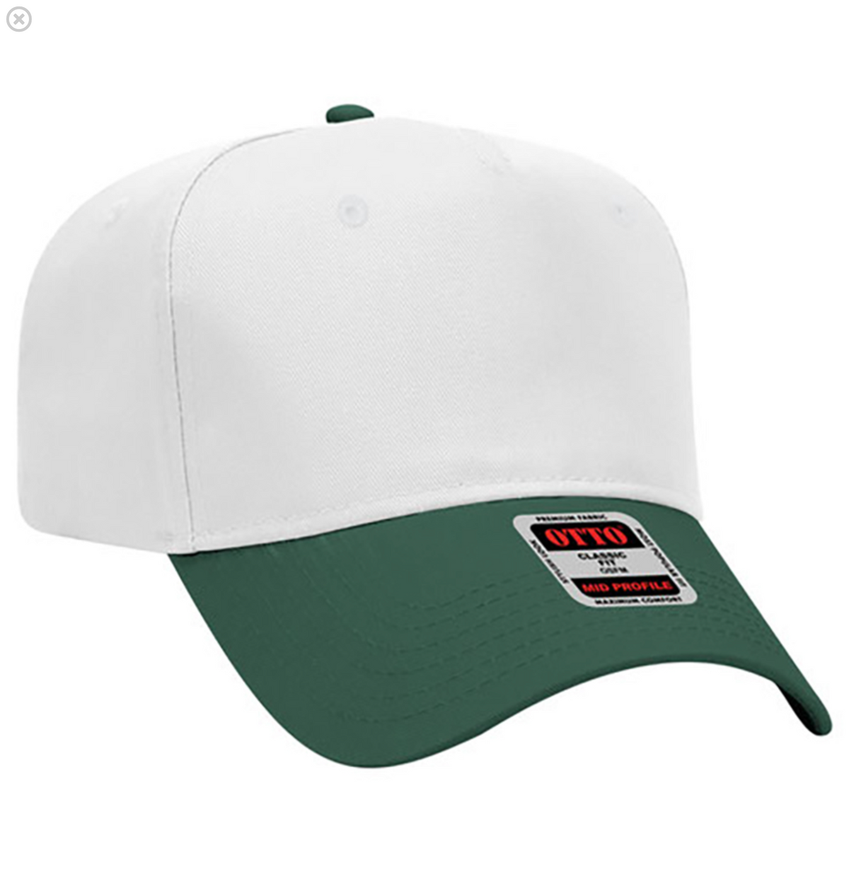 Otto Cap 31-069 5-Panel Mid Profile Baseball Cap