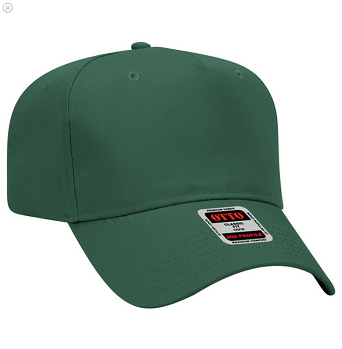 Otto Cap 31-069 5-Panel Mid Profile Baseball Cap