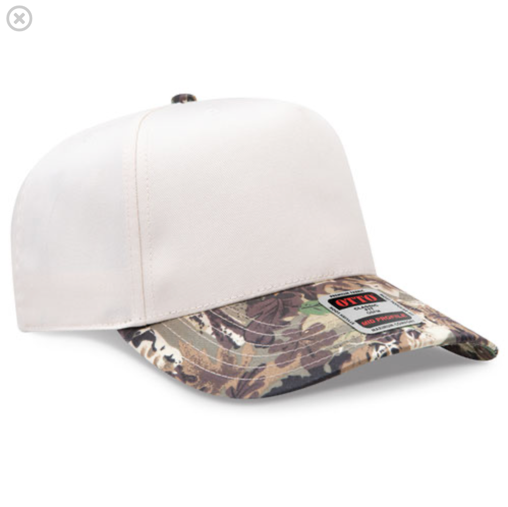 Otto Cap 31-069 5-Panel Mid Profile Baseball Cap