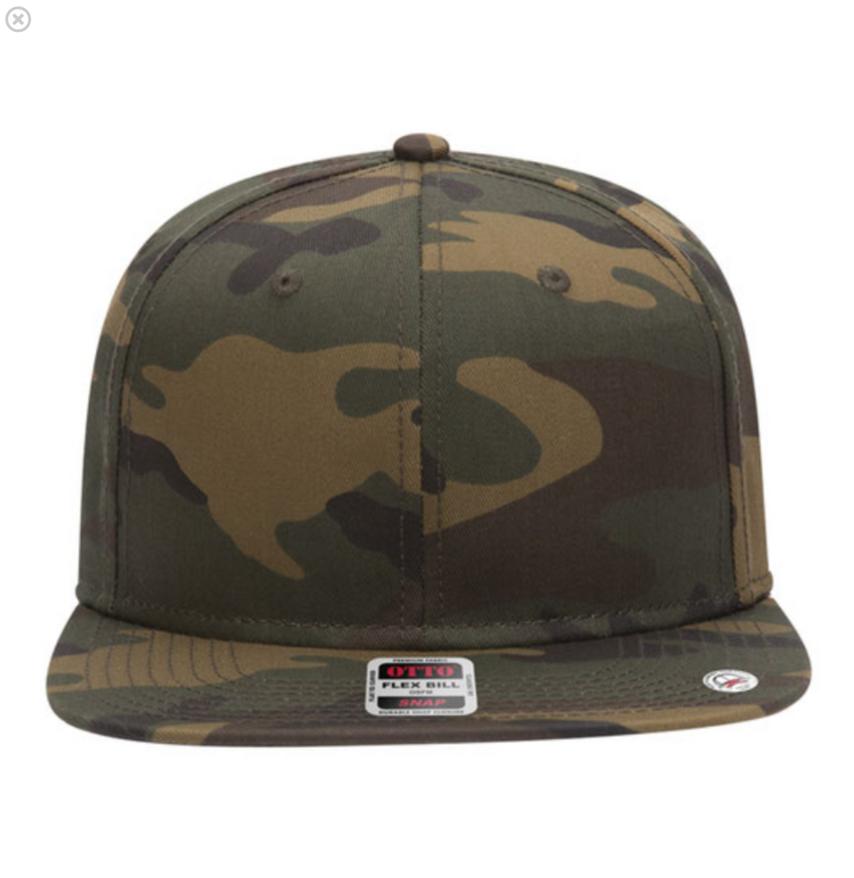 Otto Cap OTTO SNAP 6 Panel Pro Style Snapback Hat