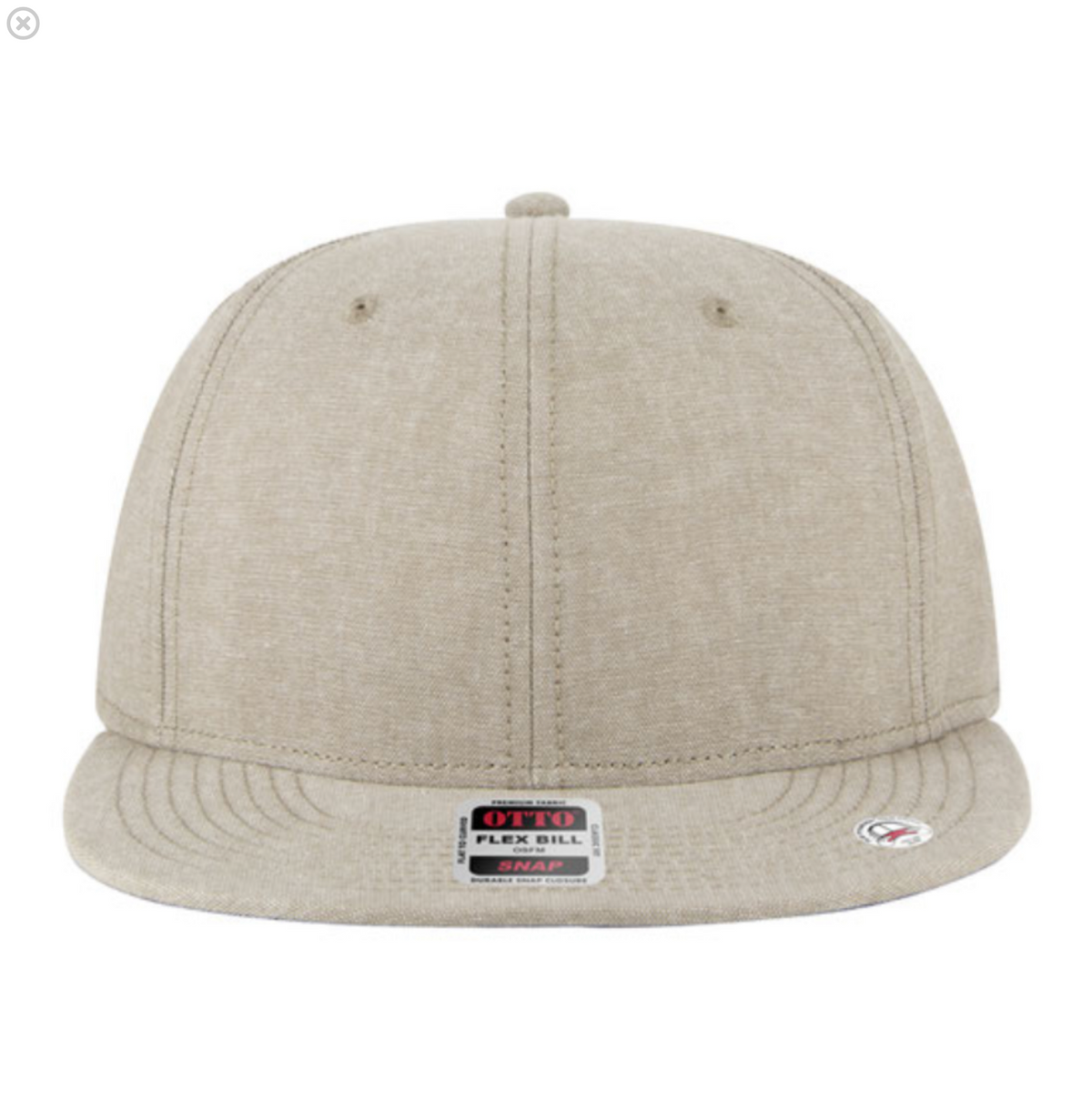 Otto Cap OTTO SNAP 6 Panel Pro Style Snapback Hat