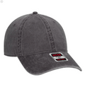 Otto Cap 6 Panel Low Profile Dad Hat (Acid wash)