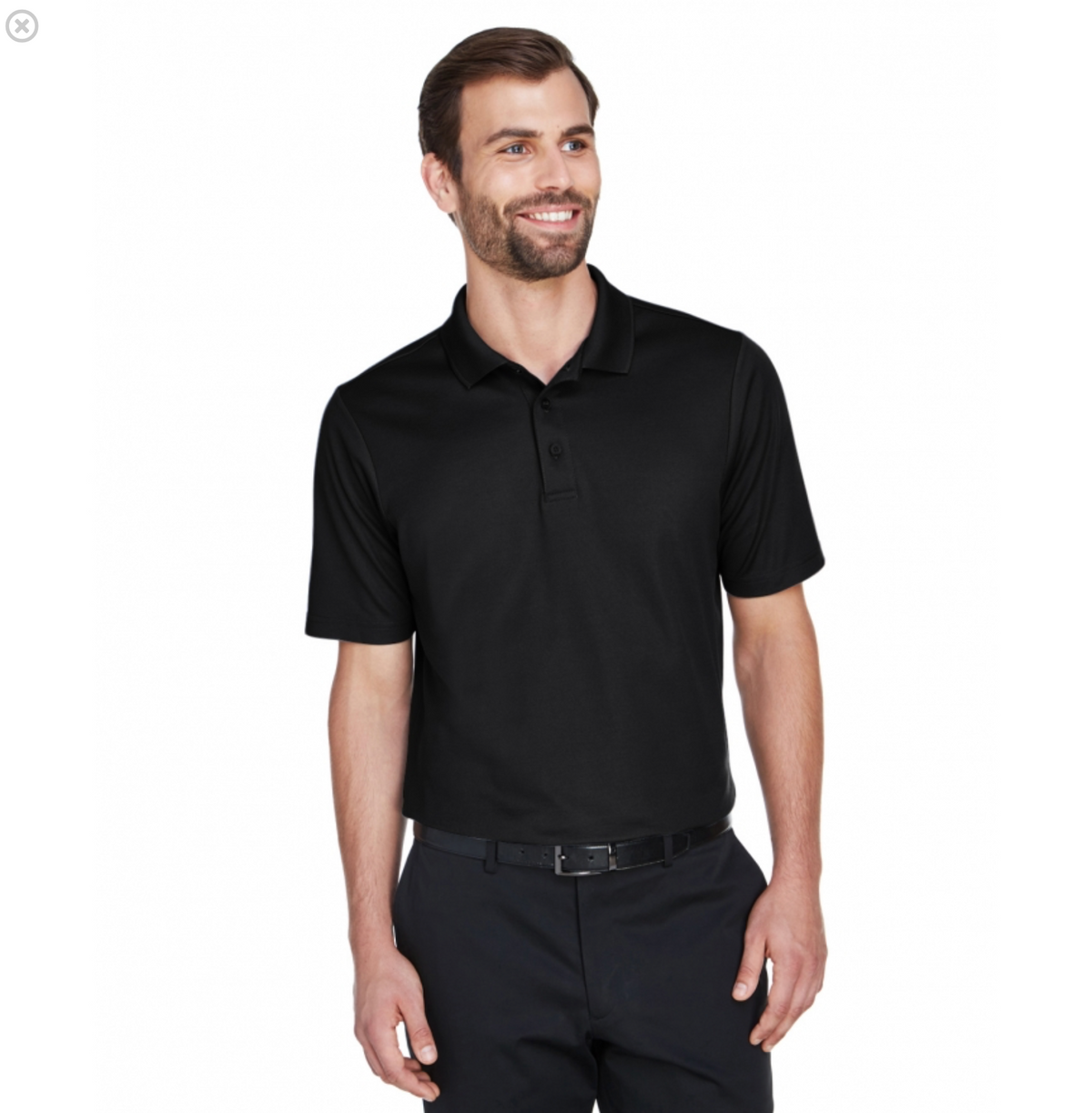 Devon & Jones DG20 CrownLux Performance Men's Plaited Polo