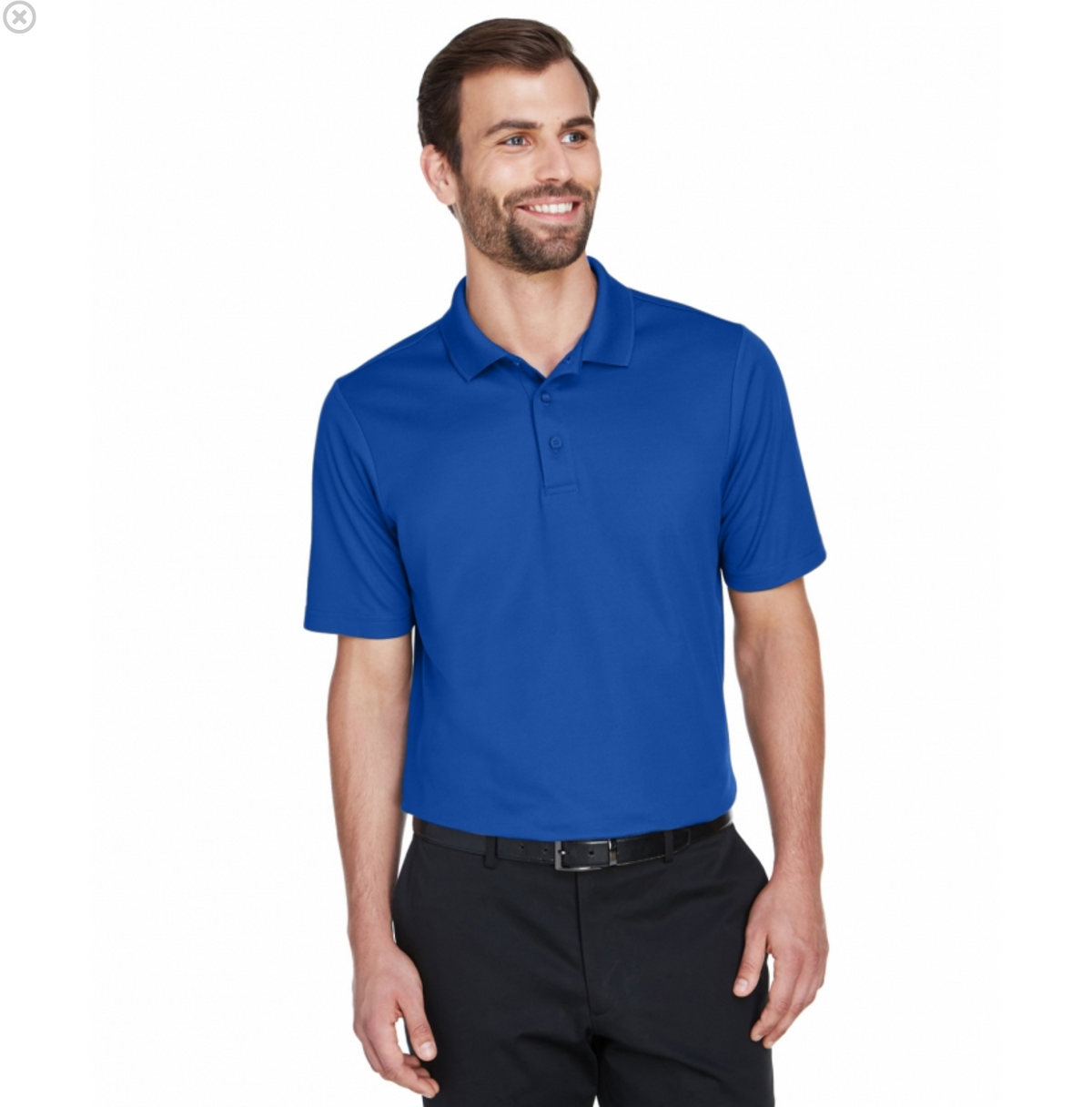 Devon & Jones DG20 CrownLux Performance Men's Plaited Polo