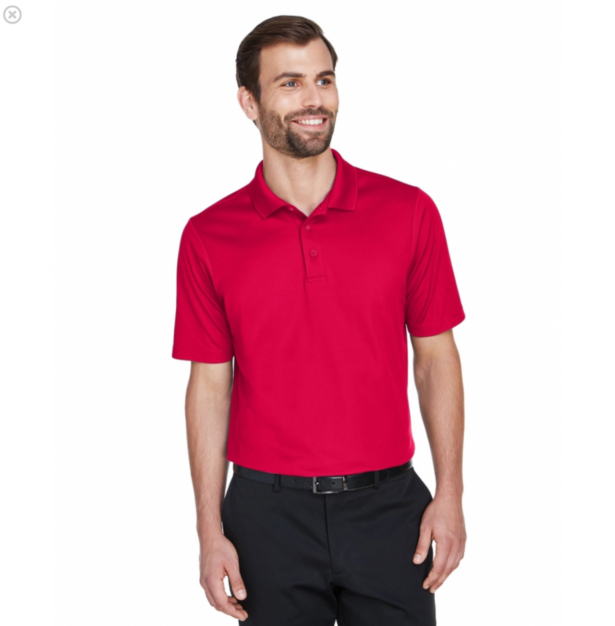 Devon & Jones DG20 CrownLux Performance Men's Plaited Polo