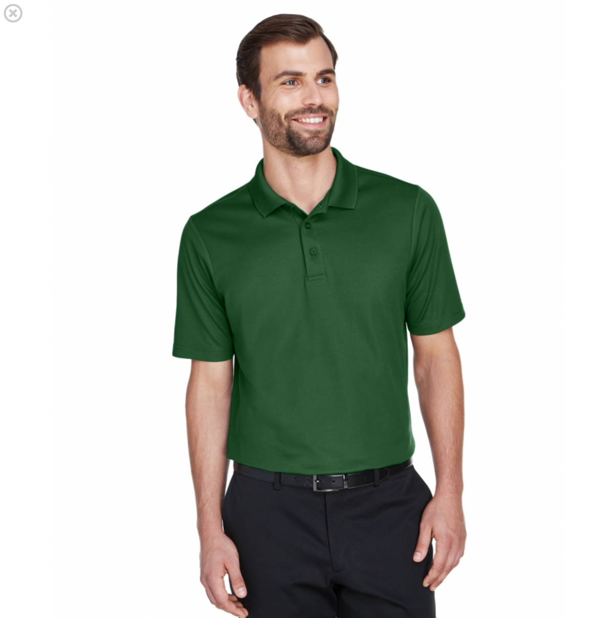 Devon & Jones DG20 CrownLux Performance Men's Plaited Polo