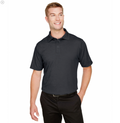 Devon & Jones DG22 CrownLux Performance Men's Address Melange Polo