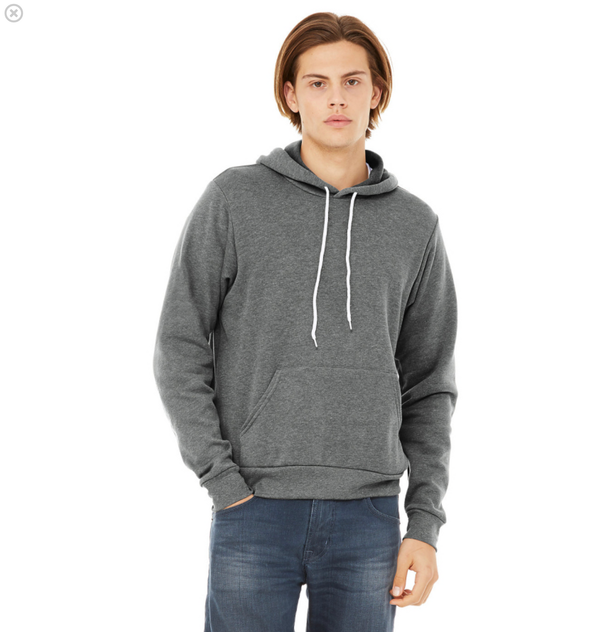 Bella + Canvas 3719 Unisex Sponge Fleece Pullover Hoodie