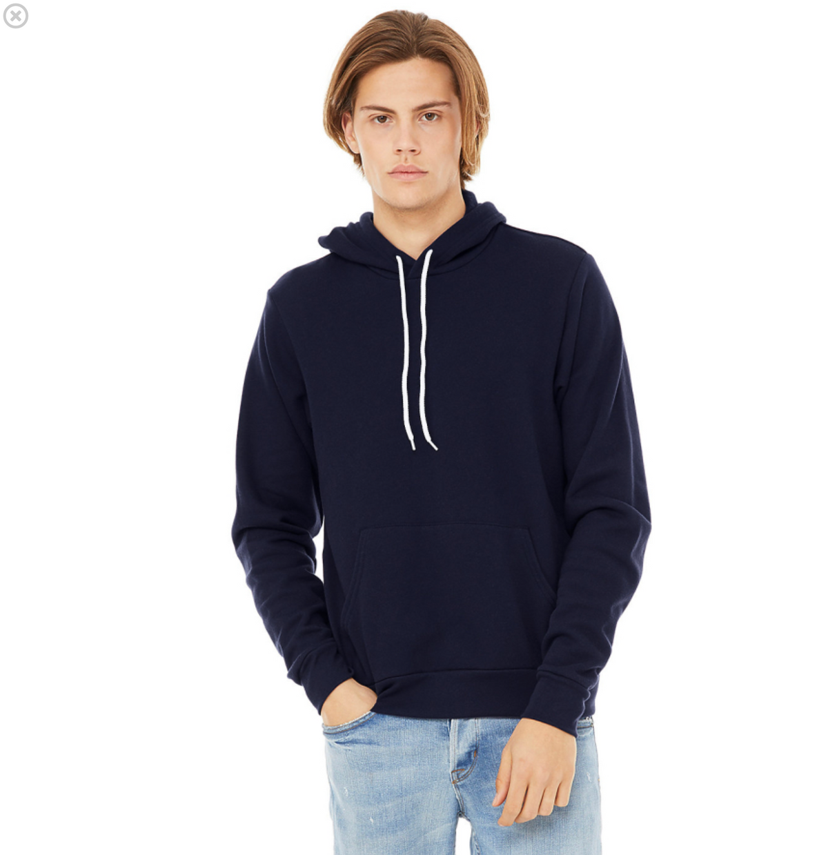 Bella + Canvas 3719 Unisex Sponge Fleece Pullover Hoodie