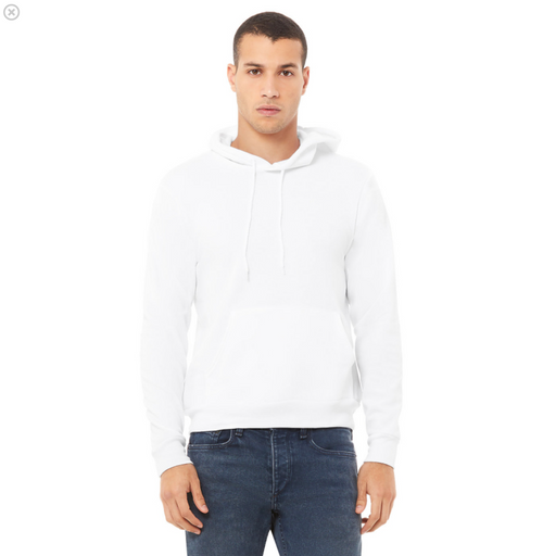 Bella + Canvas 3719 Unisex Sponge Fleece Pullover Hoodie