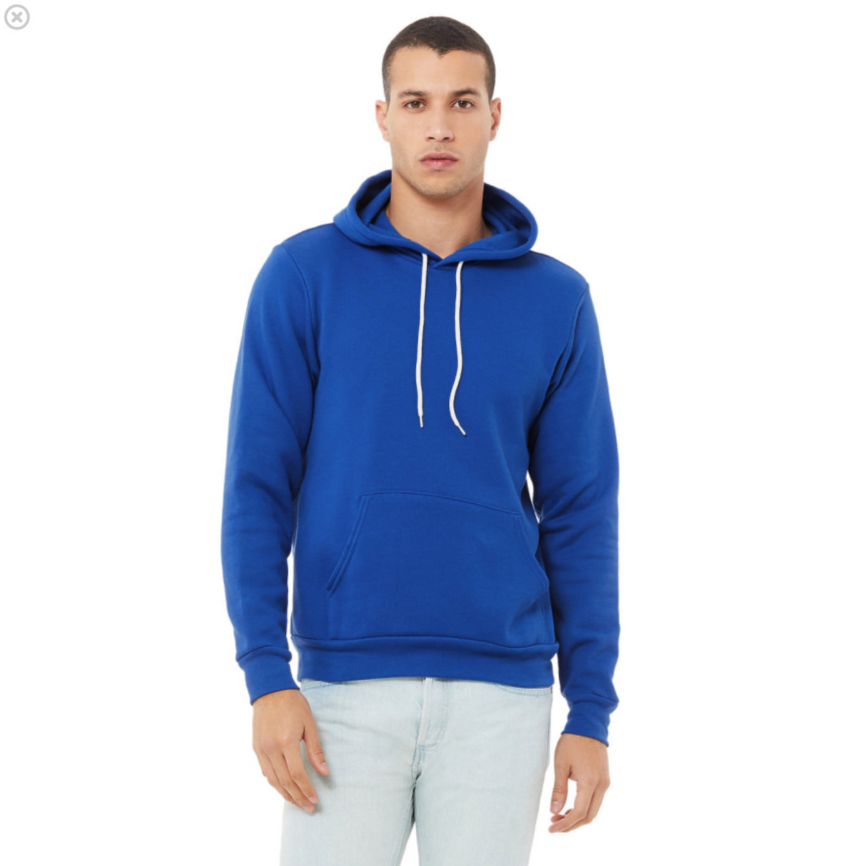 Bella + Canvas 3719 Unisex Sponge Fleece Pullover Hoodie