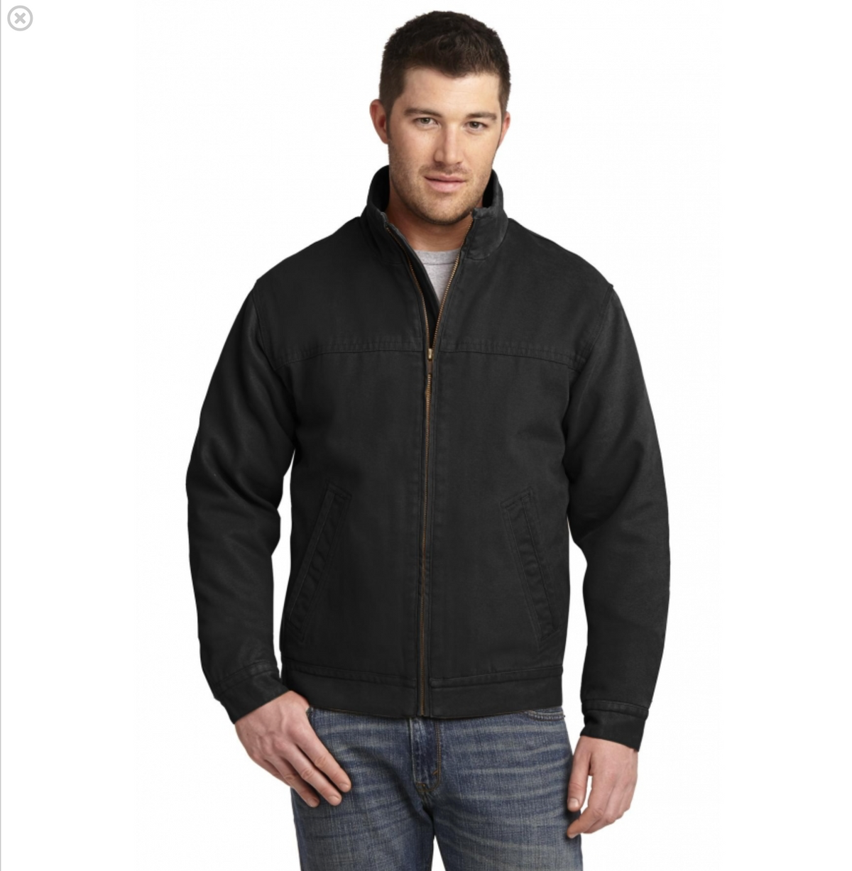 CornerStone Washed Duck Cloth Flannel-Lined Work Jacket