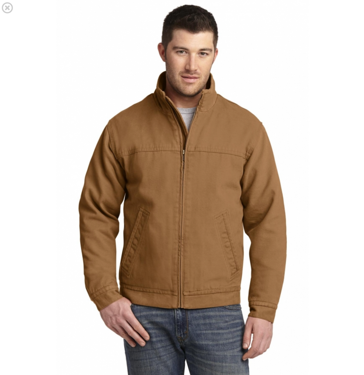 CornerStone Washed Duck Cloth Flannel-Lined Work Jacket