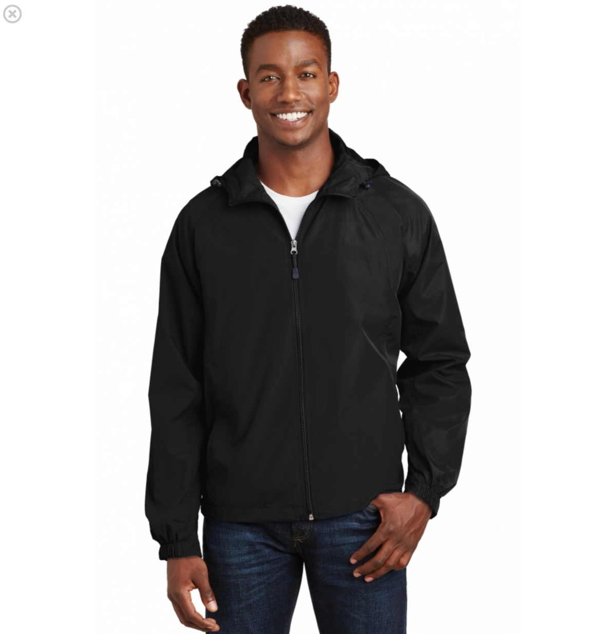 Sport-Tek Hooded Raglan Jacket